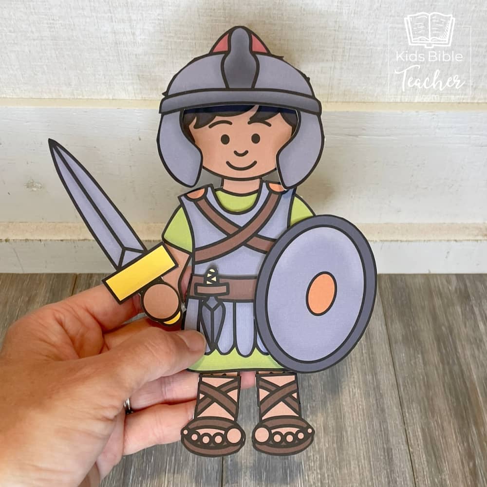 Armor of God Dress-Up Bible Craft for Kids
