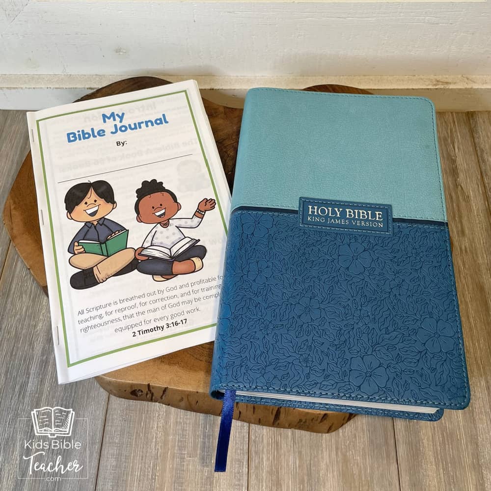 Introduction to the Bible Journal for Preschoolers and Early Readers