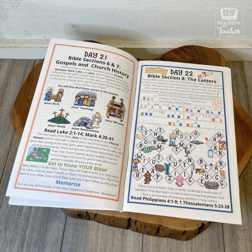 Introduction to the Bible Journal for Elementary Kids