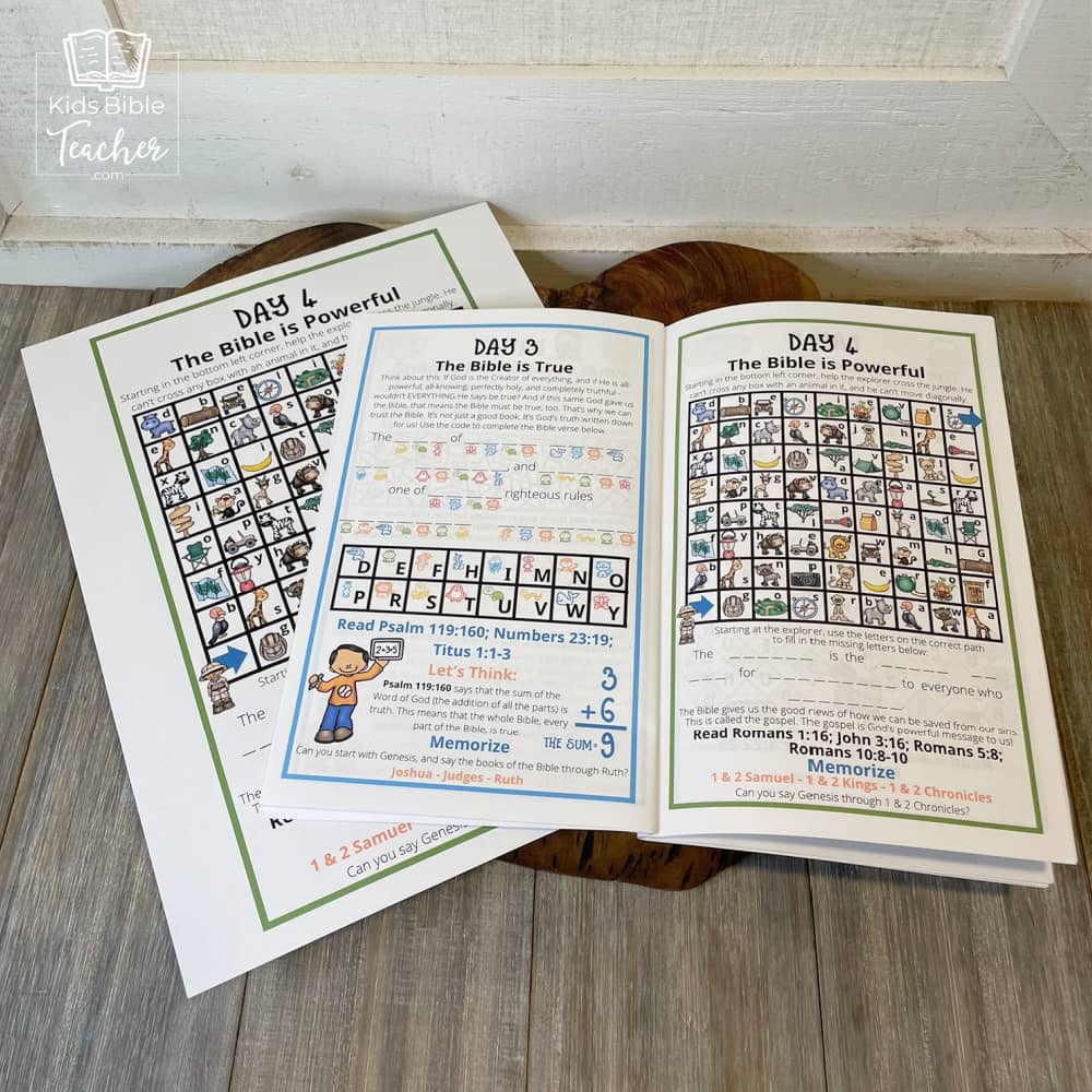 Introduction to the Bible Journal for Elementary Kids