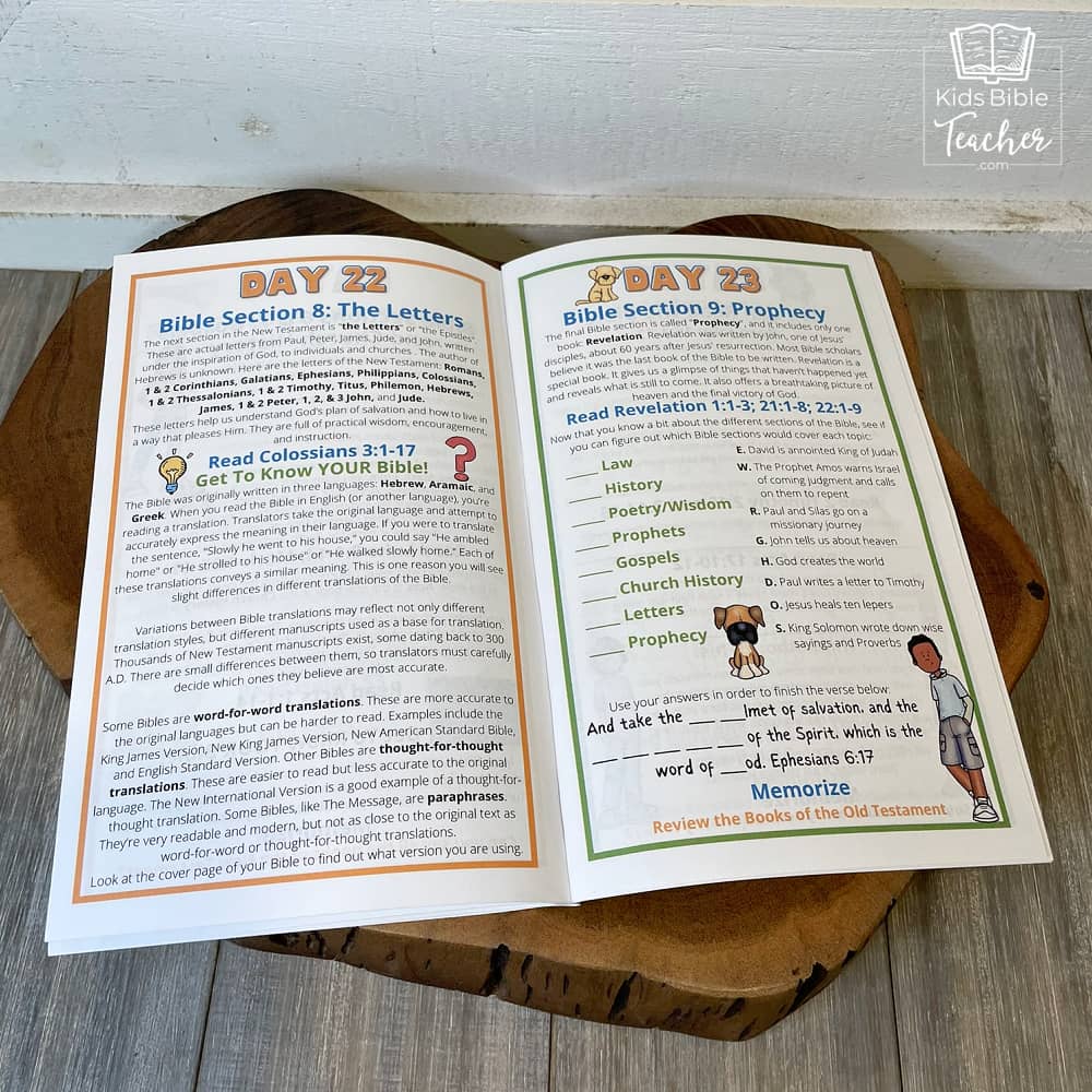 Introduction to the Bible Journal for Tweens and Teens