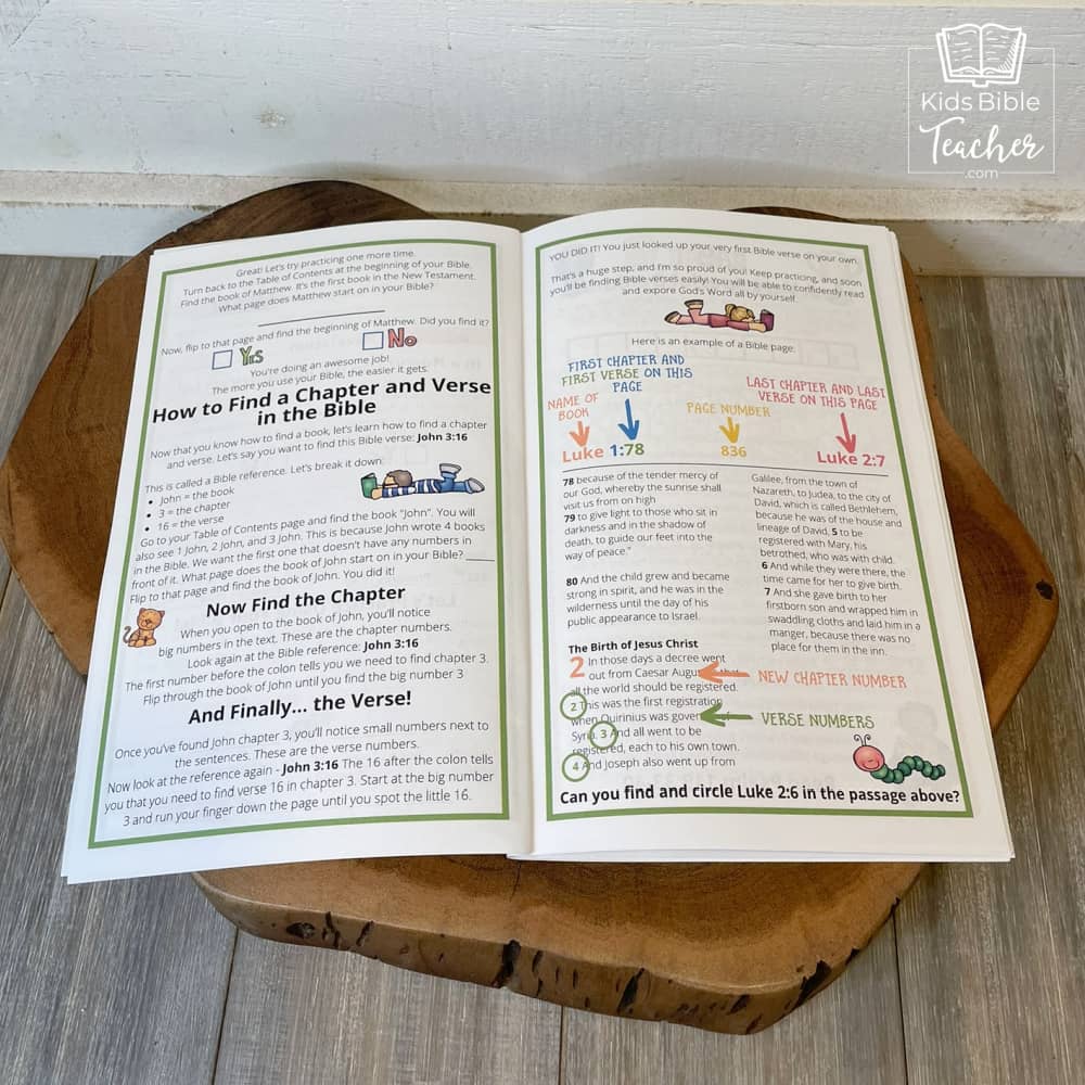 Introduction to the Bible Journal for Elementary Kids