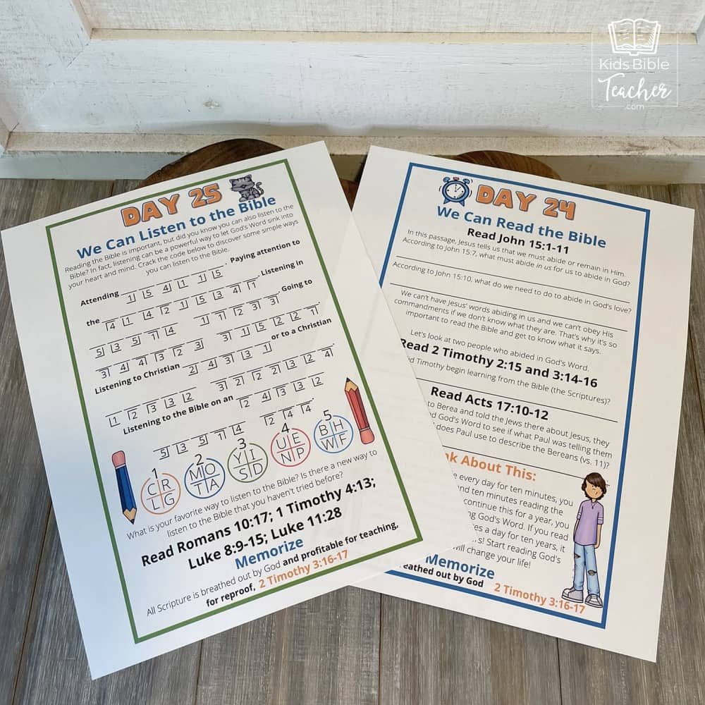 Introduction to the Bible Journal for Tweens and Teens