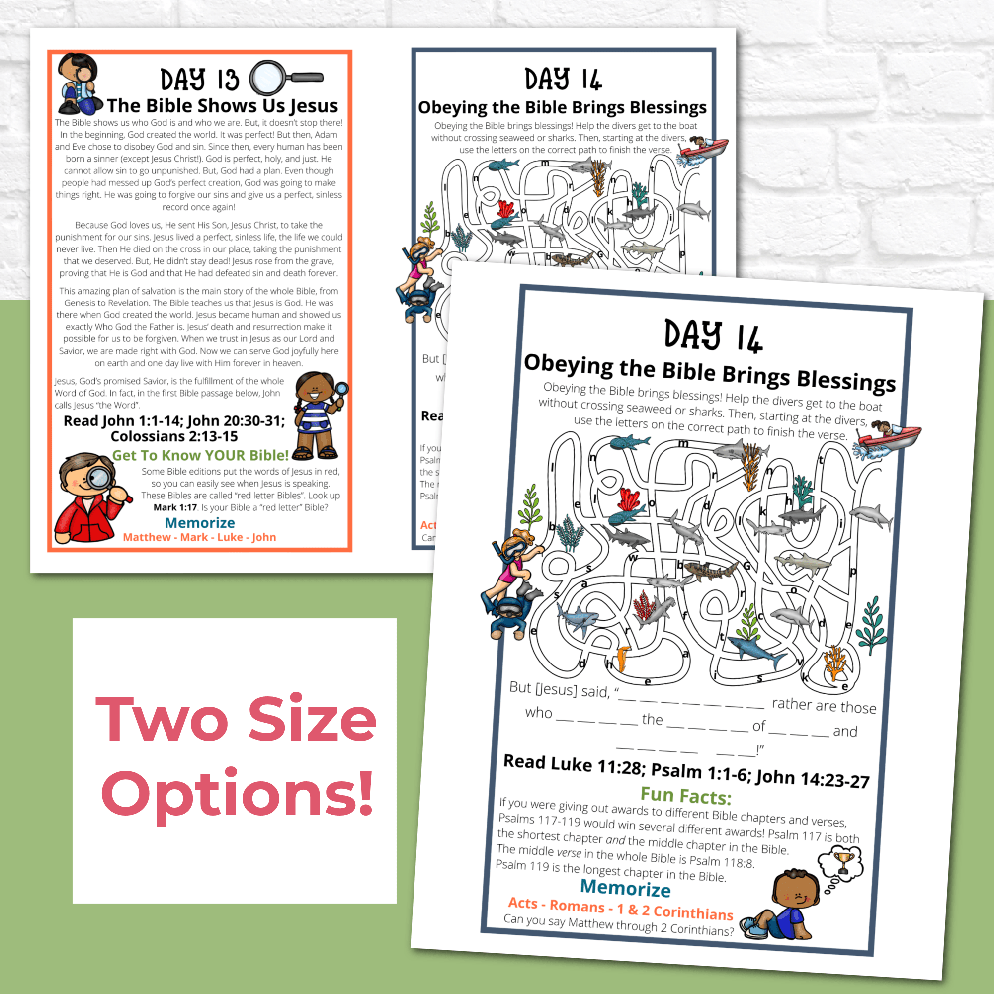 Introduction to the Bible Journal for Elementary Kids