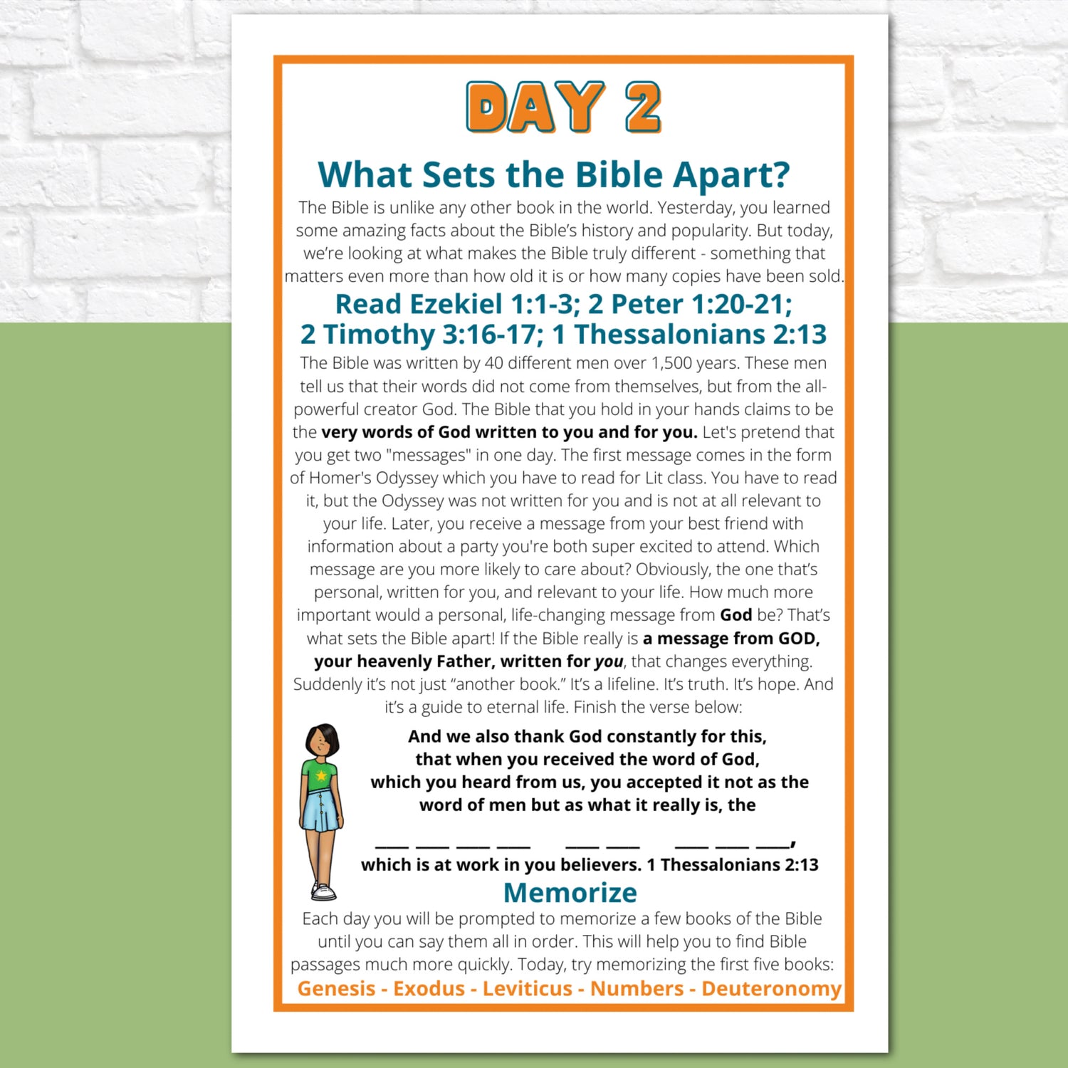 Introduction to the Bible Journal for Tweens and Teens
