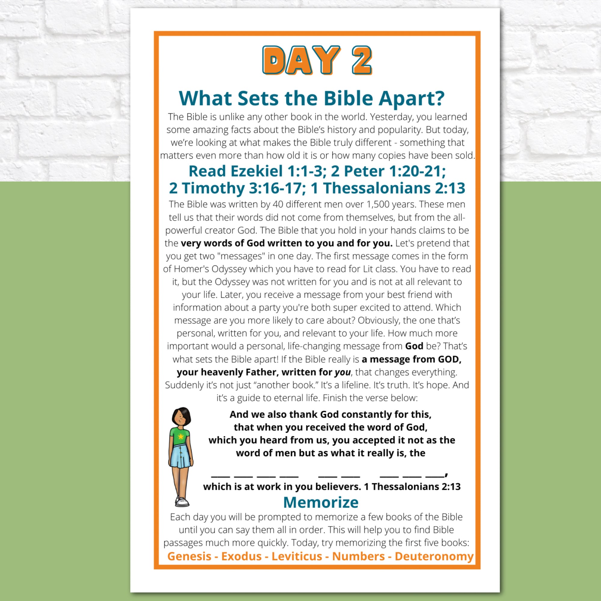 Introduction to the Bible Journal for Tweens and Teens