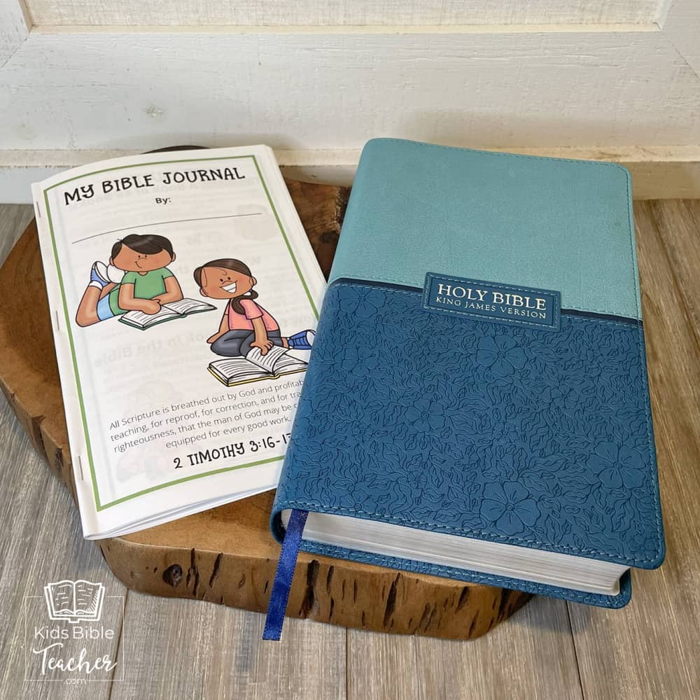 Introduction to the Bible Journal for Elementary Kids