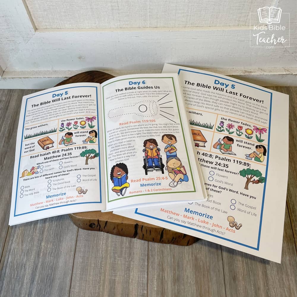 Introduction to the Bible Journal for Preschoolers and Early Readers