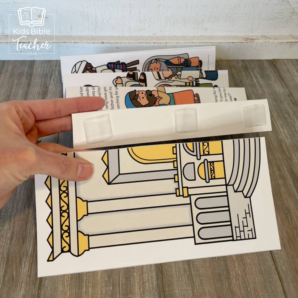 Jesus in the Temple Bible Story Craft