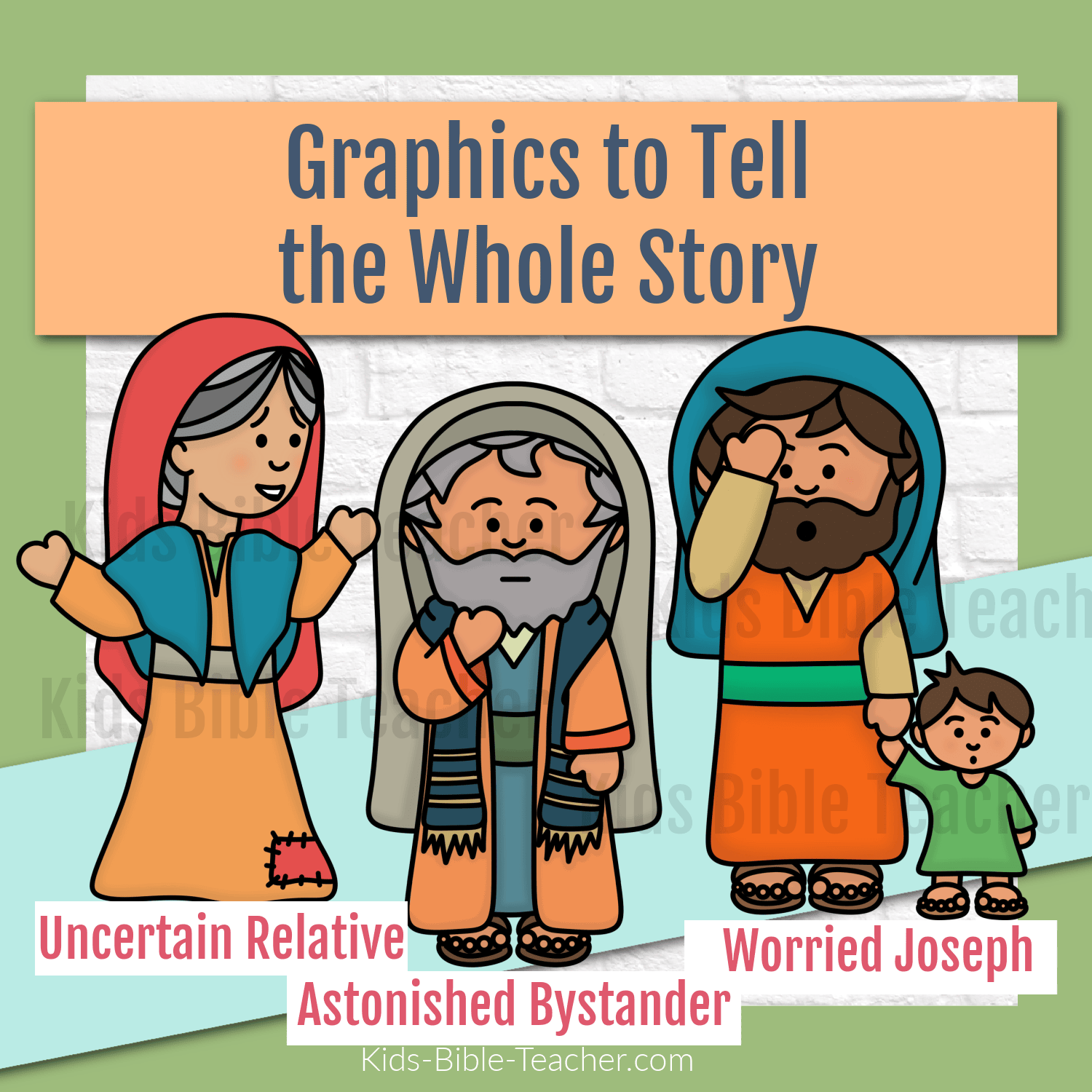 Jesus in the Temple Clip Art Set