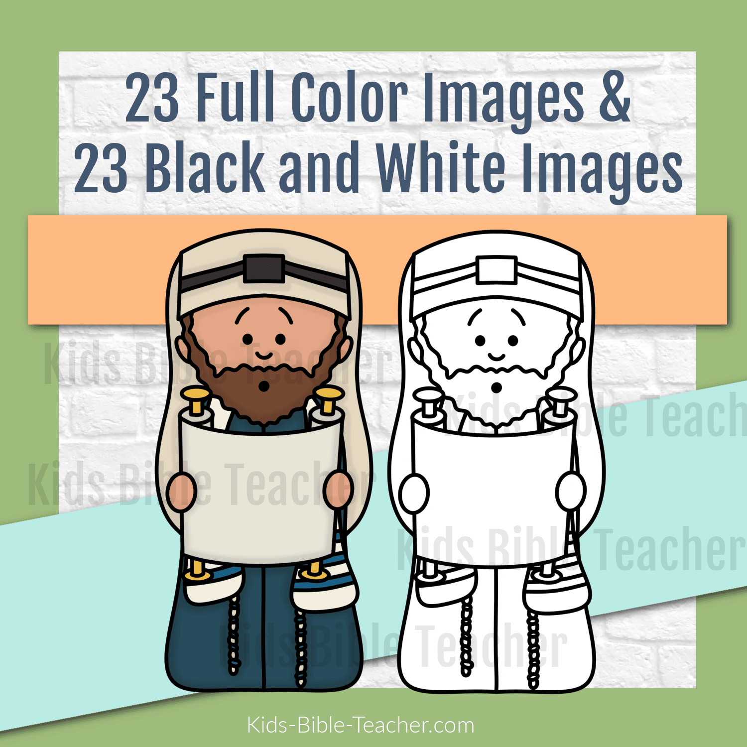 Jesus in the Temple Clip Art Set