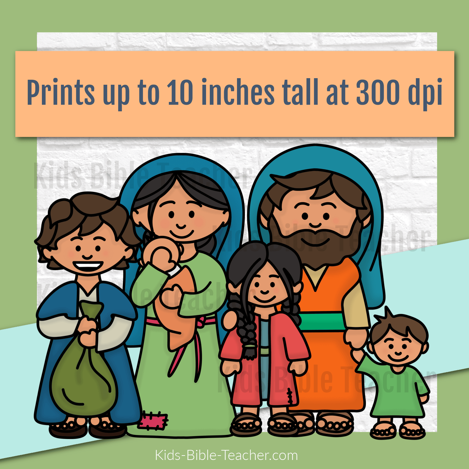 Jesus in the Temple Clip Art Set