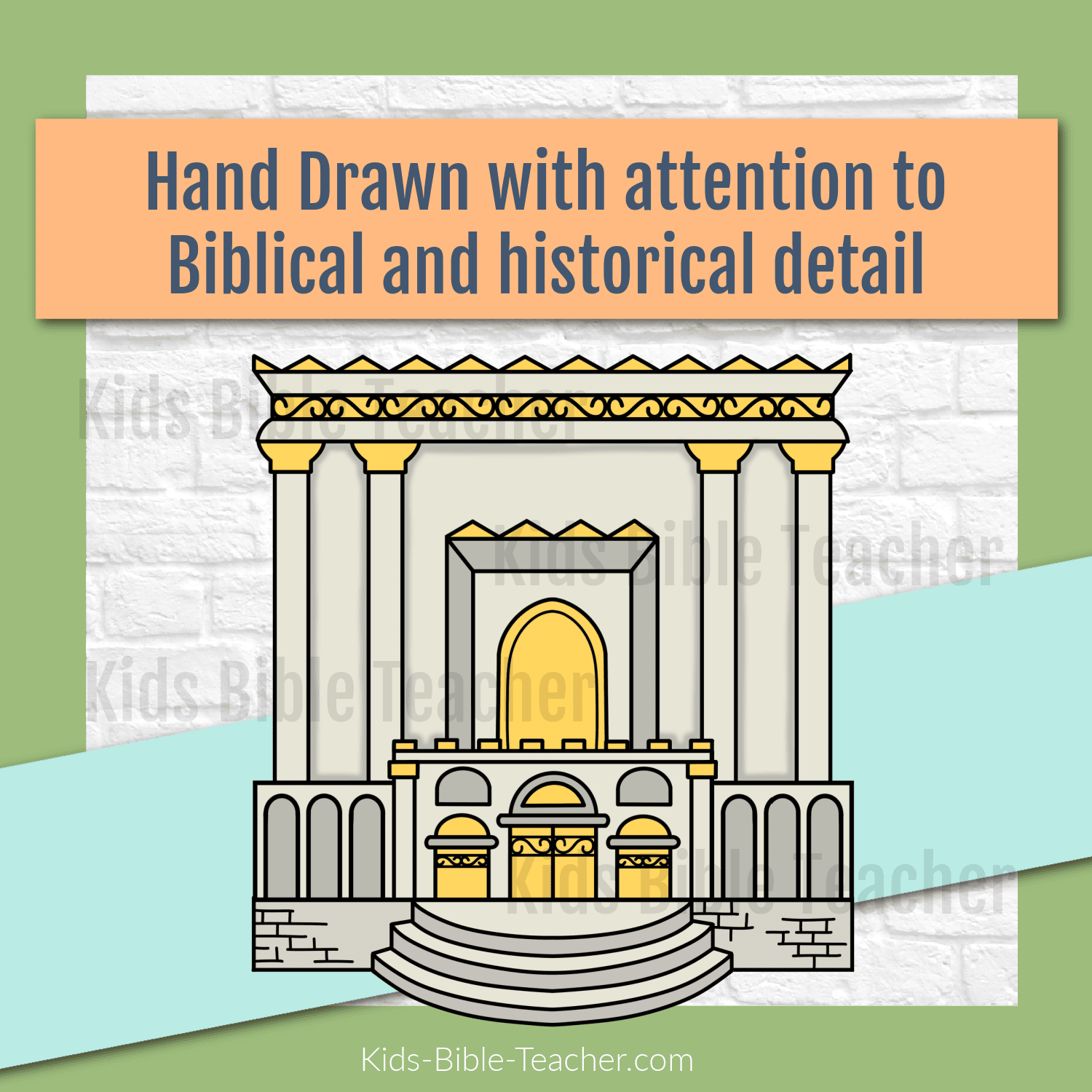 Jesus in the Temple Clip Art Set