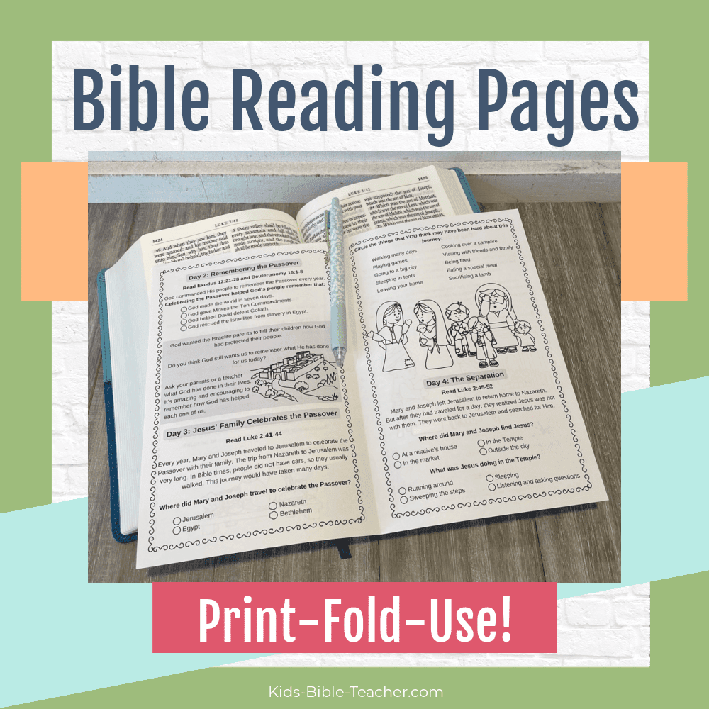 Jesus in the Temple Complete Bible Lesson