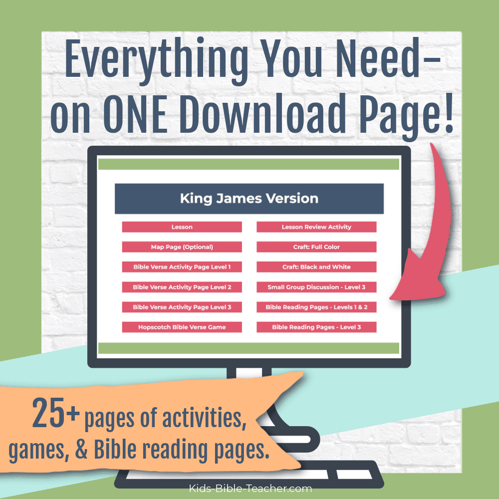 Jesus in the Temple Complete Bible Lesson