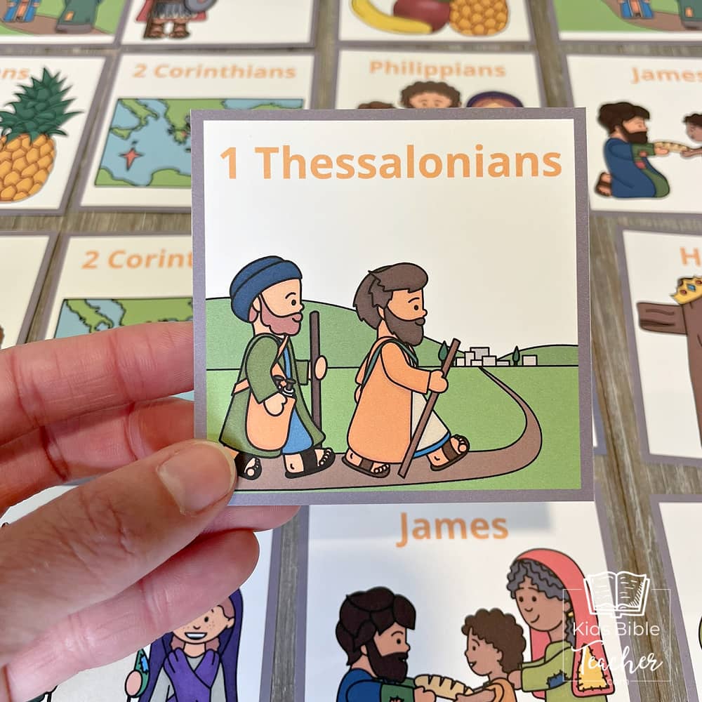 Bible Match Game - Bible Memory Game for New Testament Books of the Bible