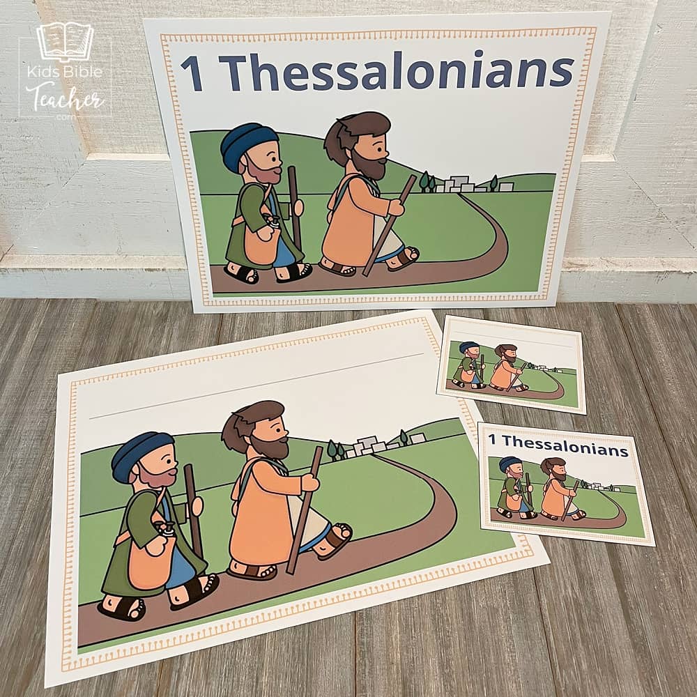 New Testament Books of the Bible Teaching Posters and Mini Cards