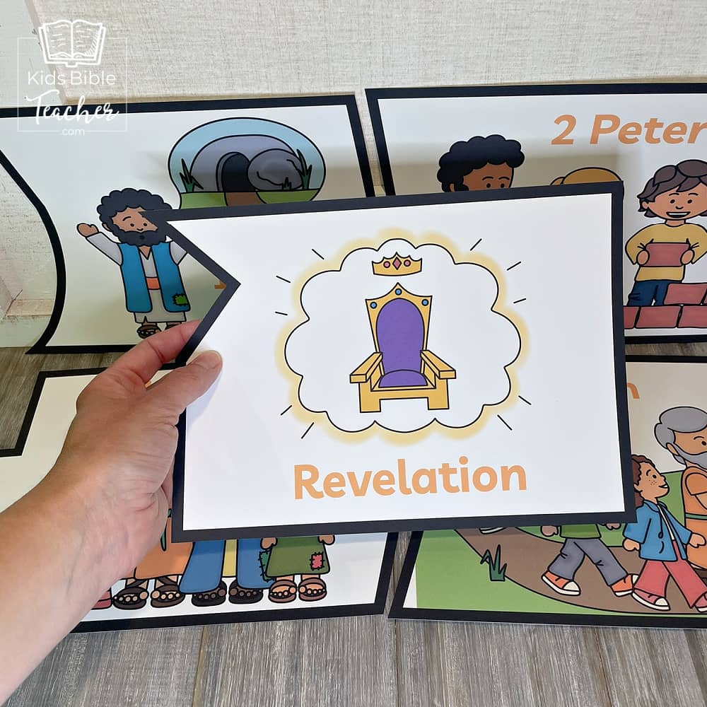 Books of the Bible Puzzle - New Testament Bible Games for Youth