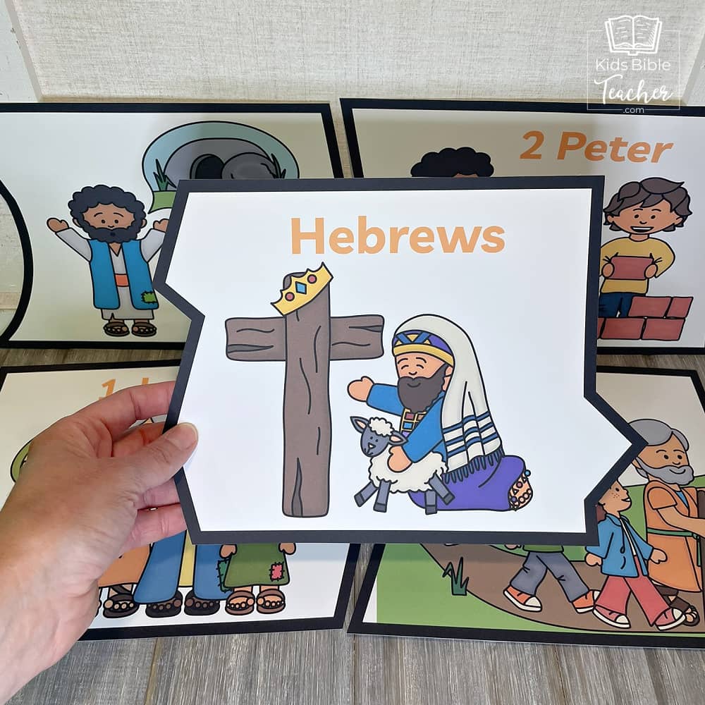 Books of the Bible Puzzle - New Testament Bible Games for Youth