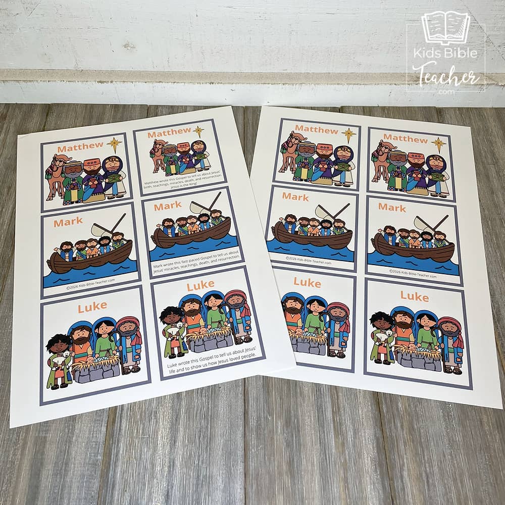 Bible Match Game - Bible Memory Game for New Testament Books of the Bible