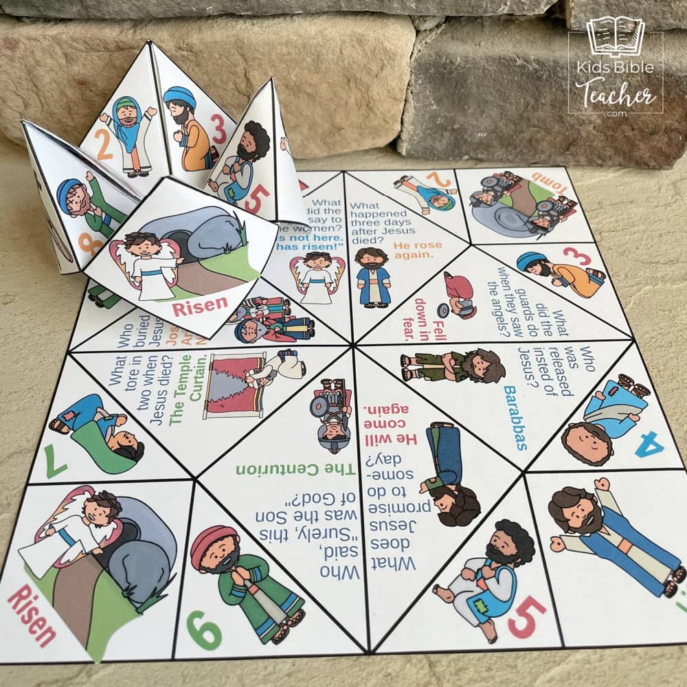 Easter Finger Puzzle | Jesus&