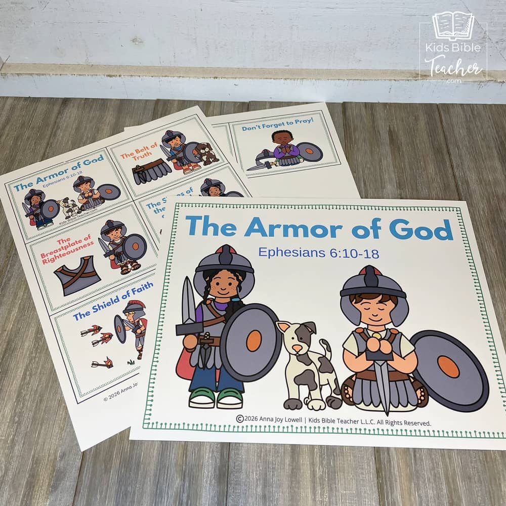 Armor of God Teaching Posters and Mini Cards