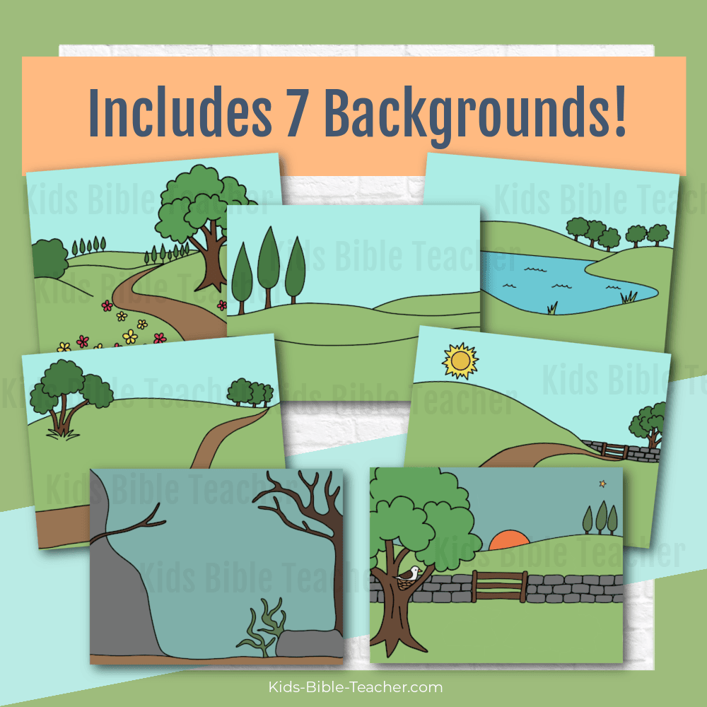Psalm 23 | The Good Shepherd Clip Art Set