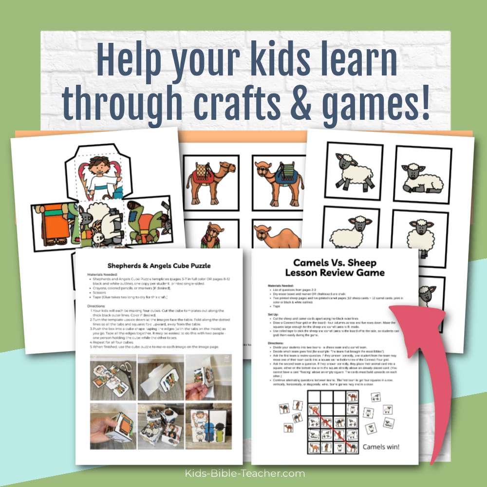 The Shepherds and the Angels Complete Bible Lesson