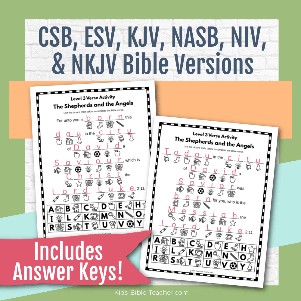 The Shepherds and the Angels Complete Bible Lesson