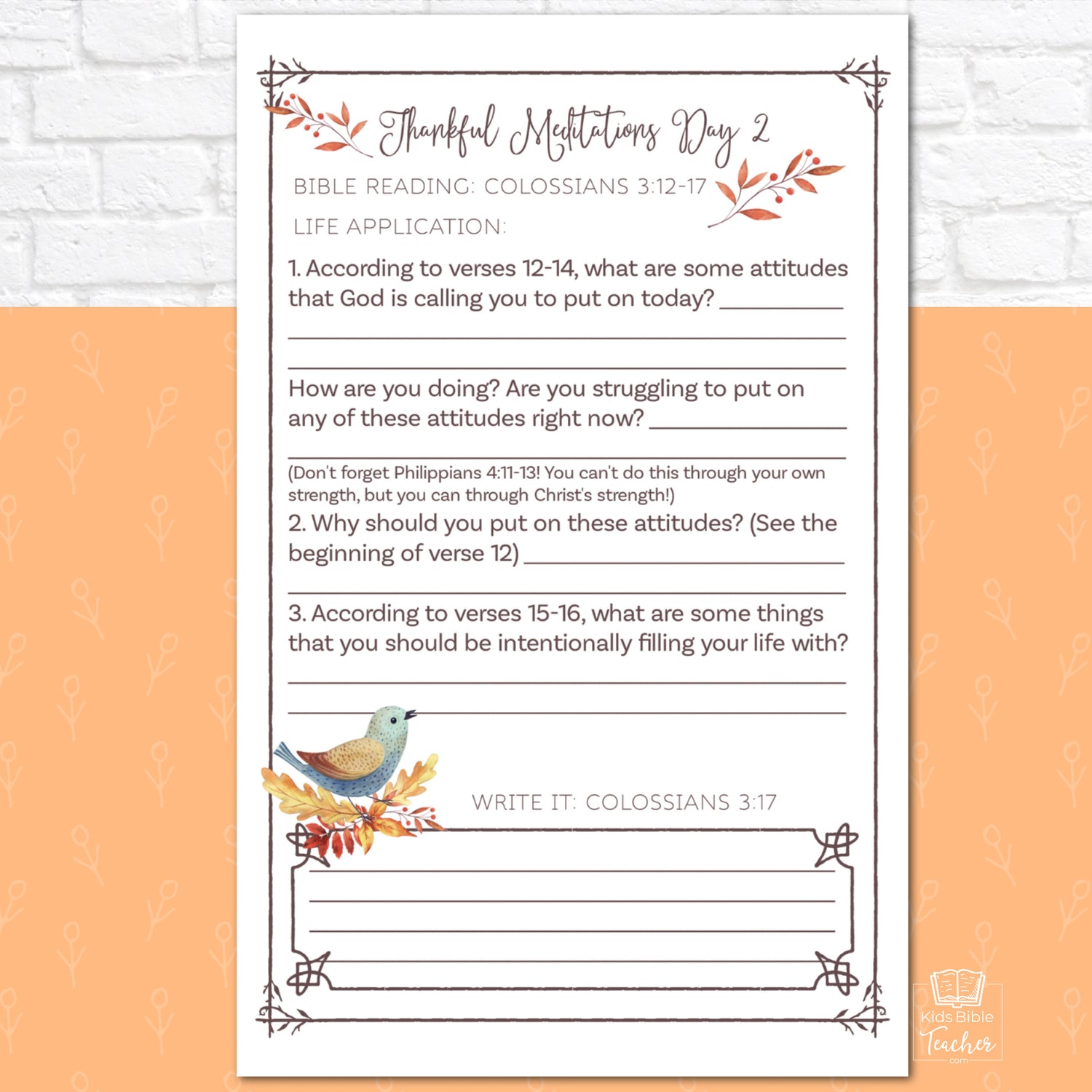 Thankful Meditations Women&