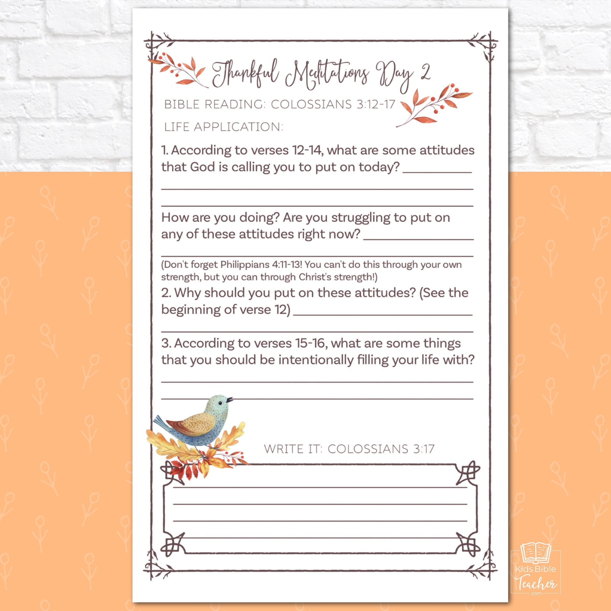 Thankful Meditations Women&