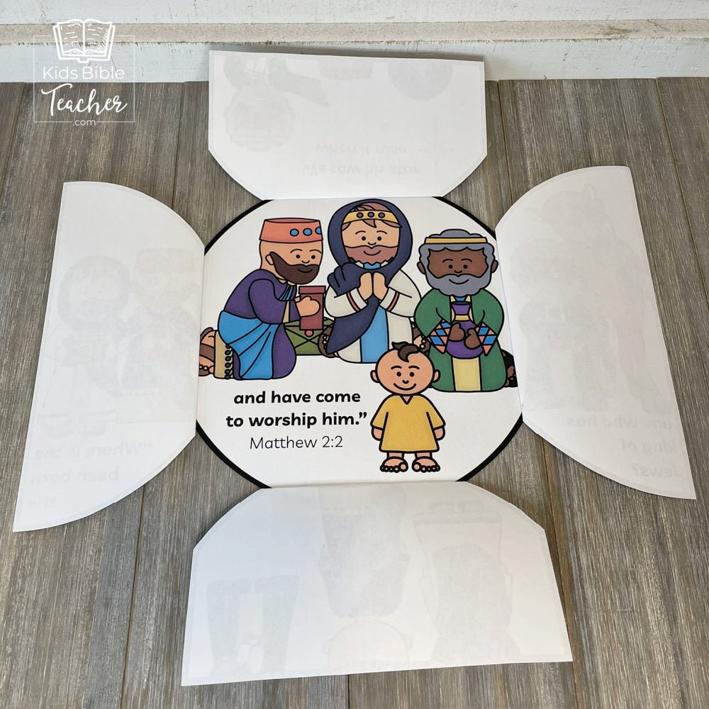 The Story of the Wise Men Matthew 2:2 Christmas Craft
