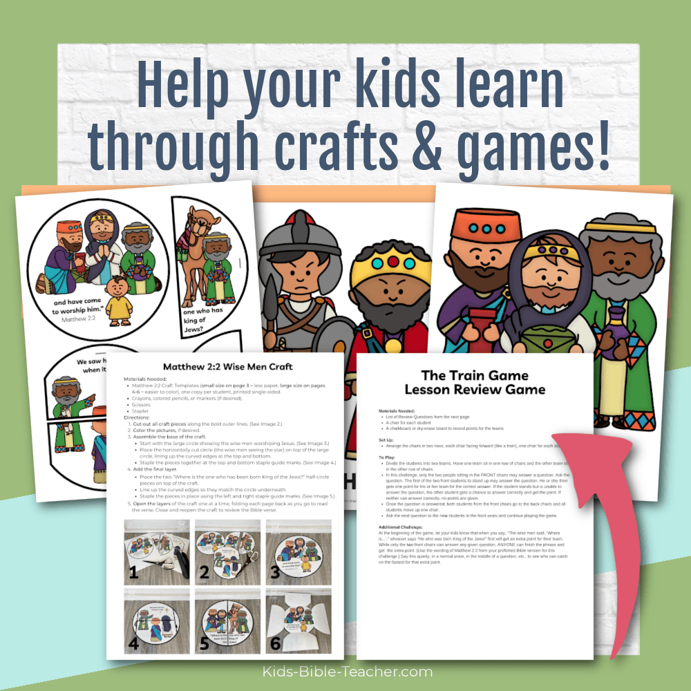 The Wise Men Complete Bible Lesson