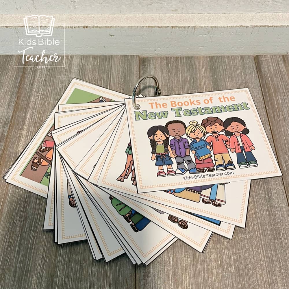 New Testament Books of the Bible Teaching Posters and Mini Cards