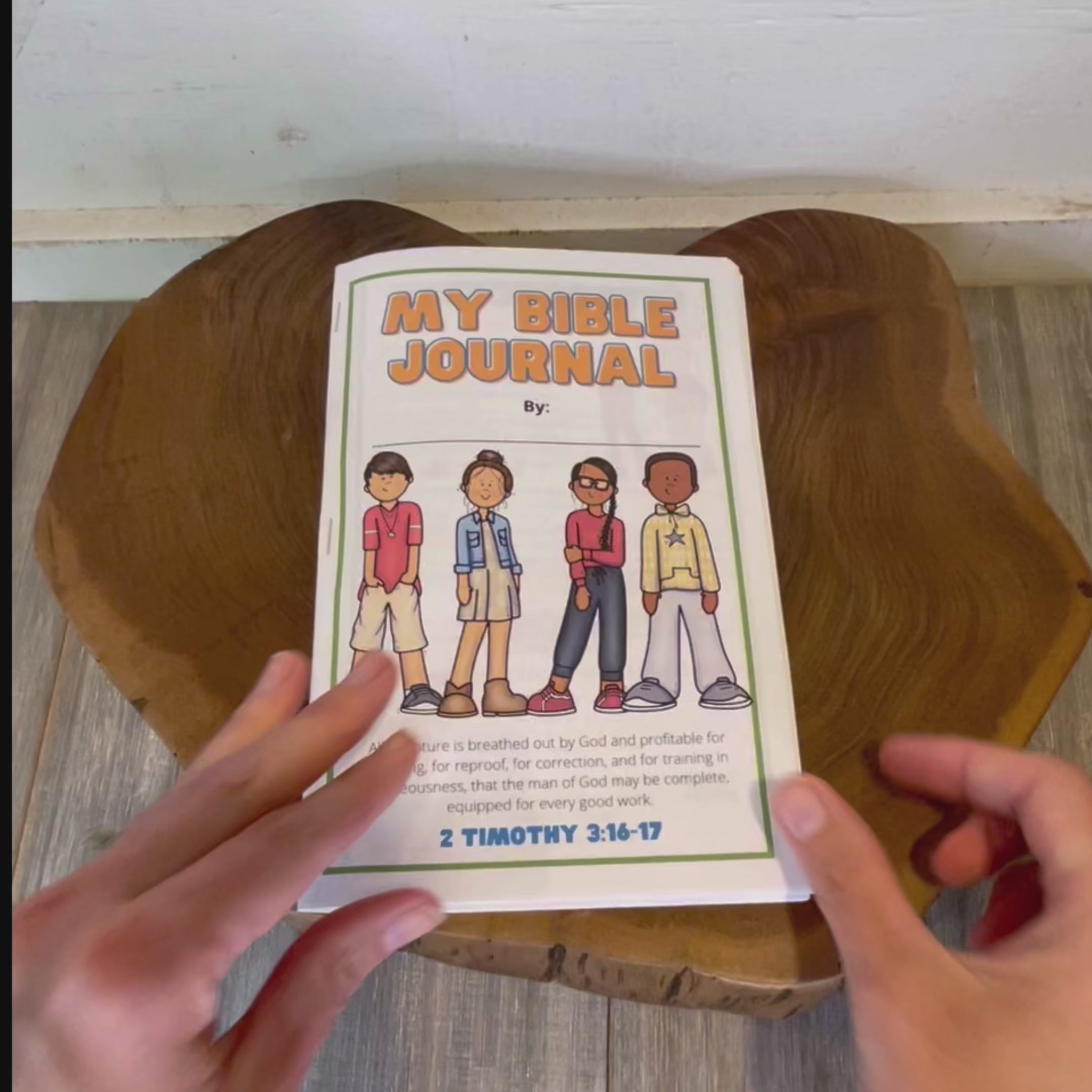 Introduction to the Bible Journal for Tweens and Teens