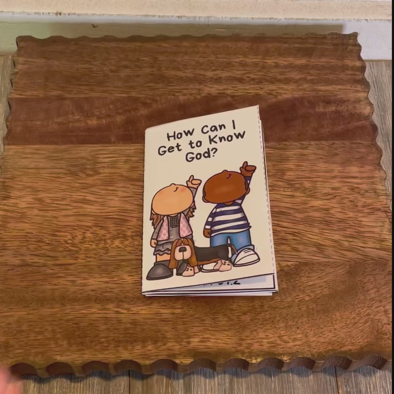 "How Can I Get To Know God?" Mini-Book Salvation Craft for Kids