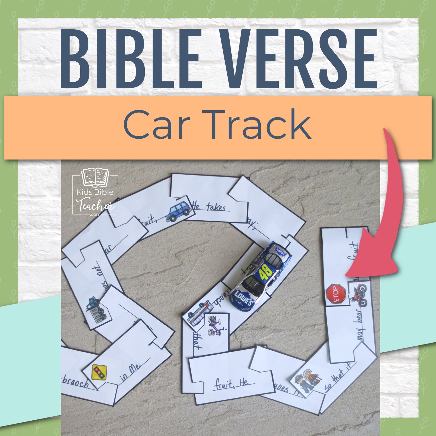 10 Bible Crafts to Help Kids Memorize ANY Bible Verses Set One