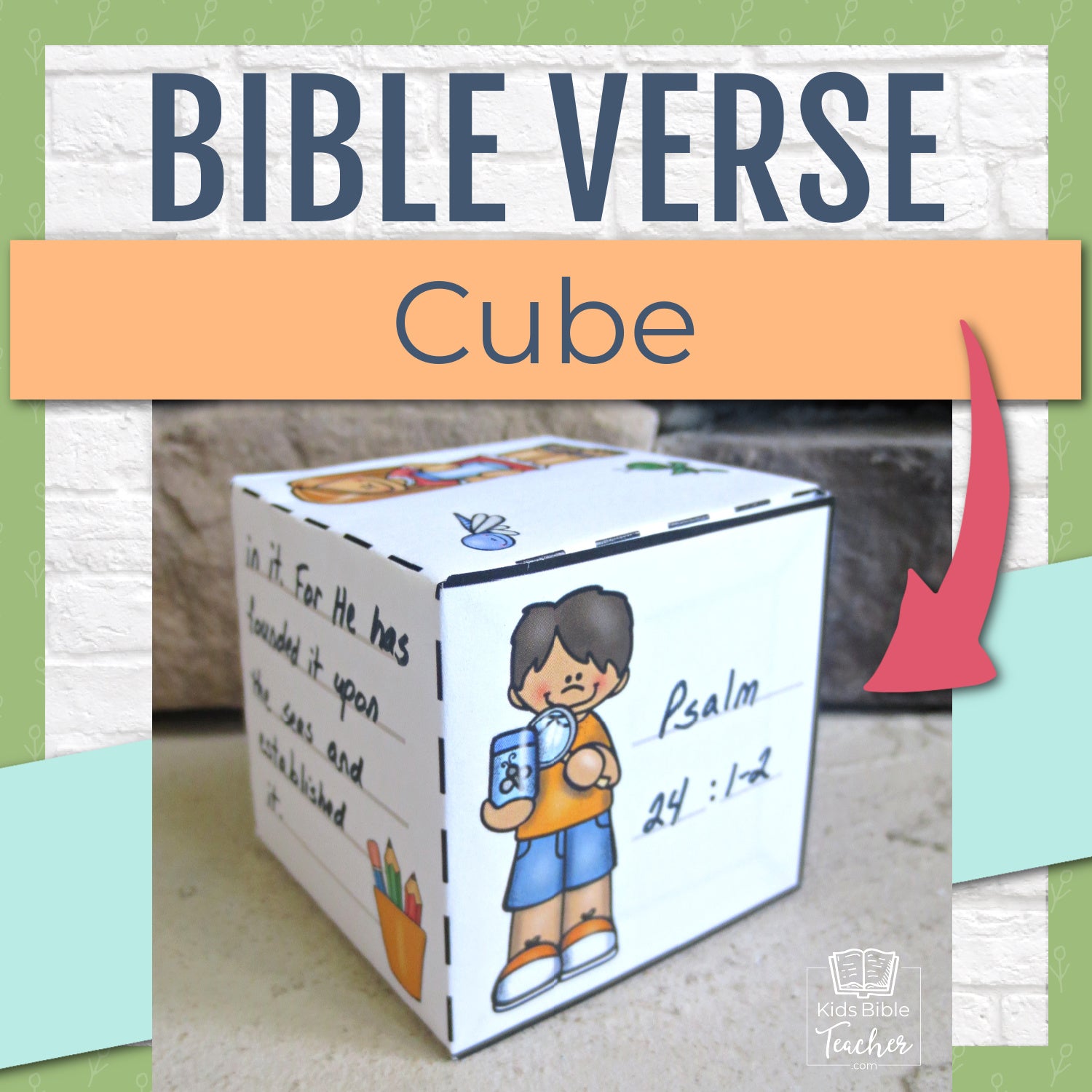 10 Bible Crafts to Help Kids Memorize ANY Bible Verses Set Two
