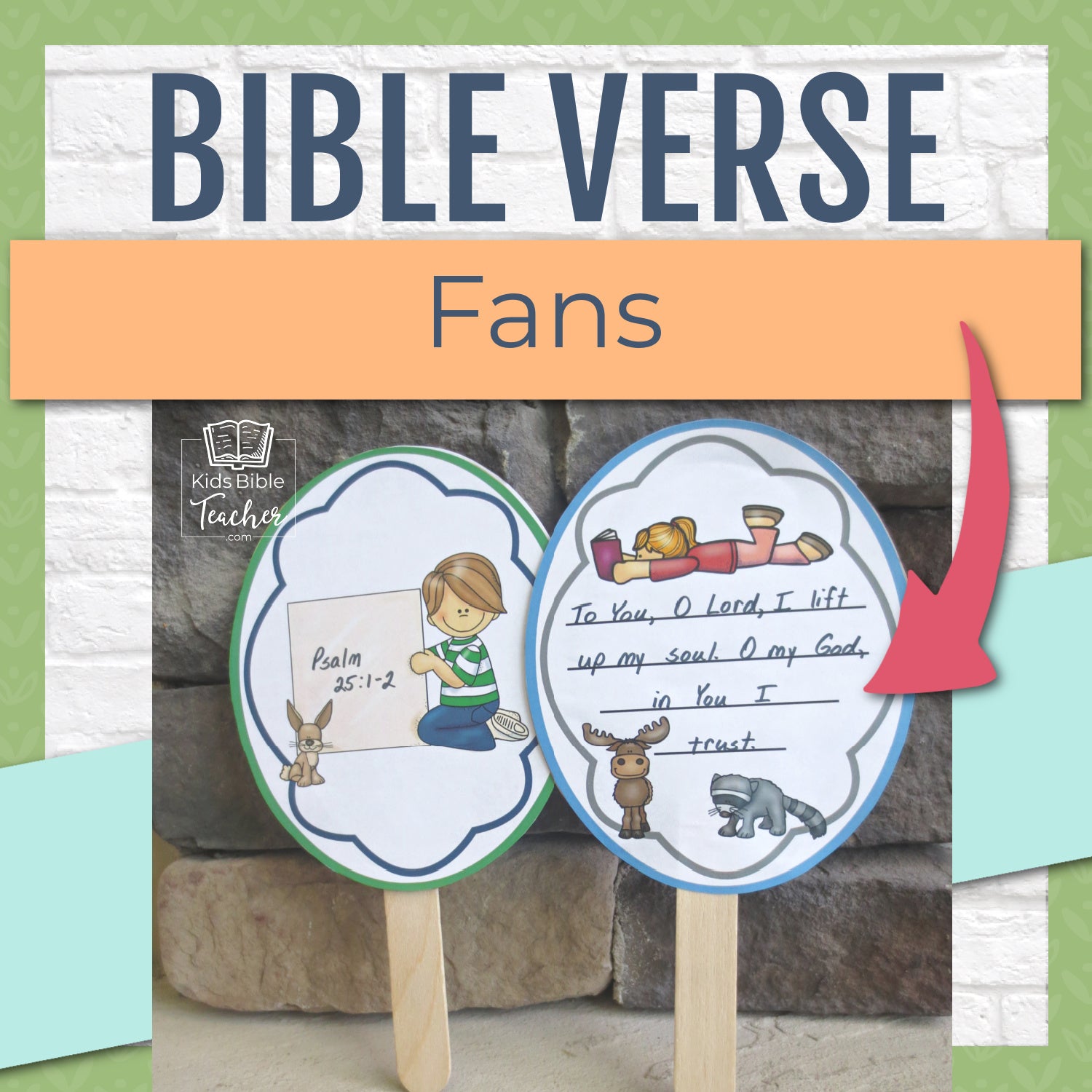 10 Bible Crafts to Help Kids Memorize ANY Bible Verses Set One