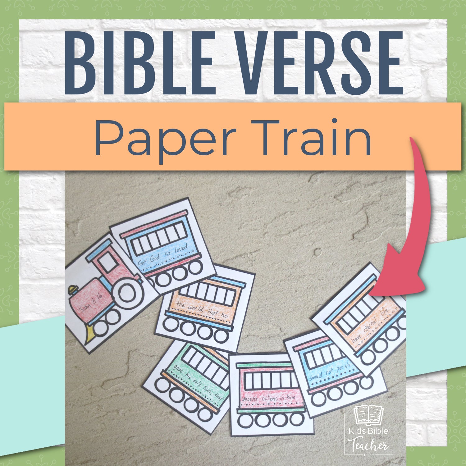 10 Bible Crafts to Help Kids Memorize ANY Bible Verses Set Two