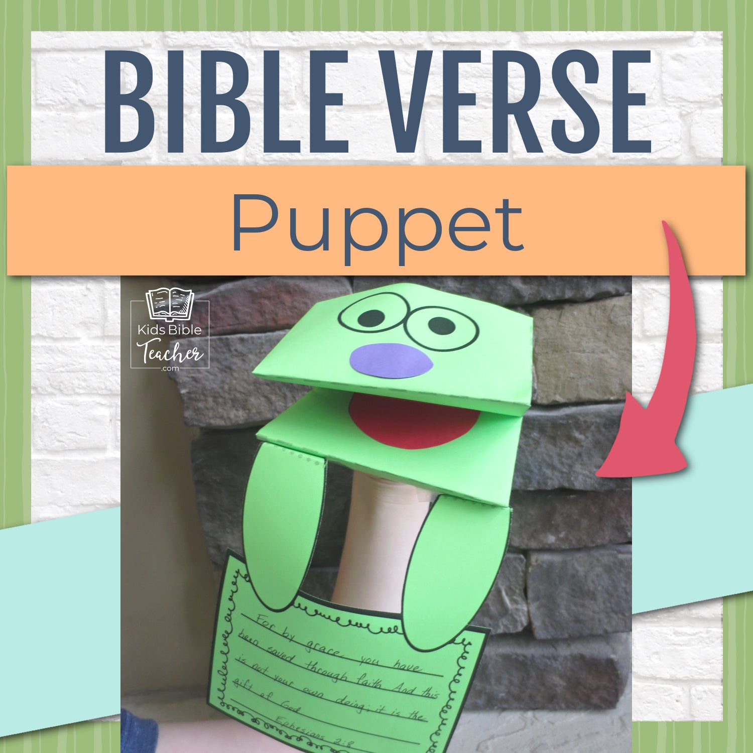 10 Bible Crafts to Help Kids Memorize ANY Bible Verses Set Two