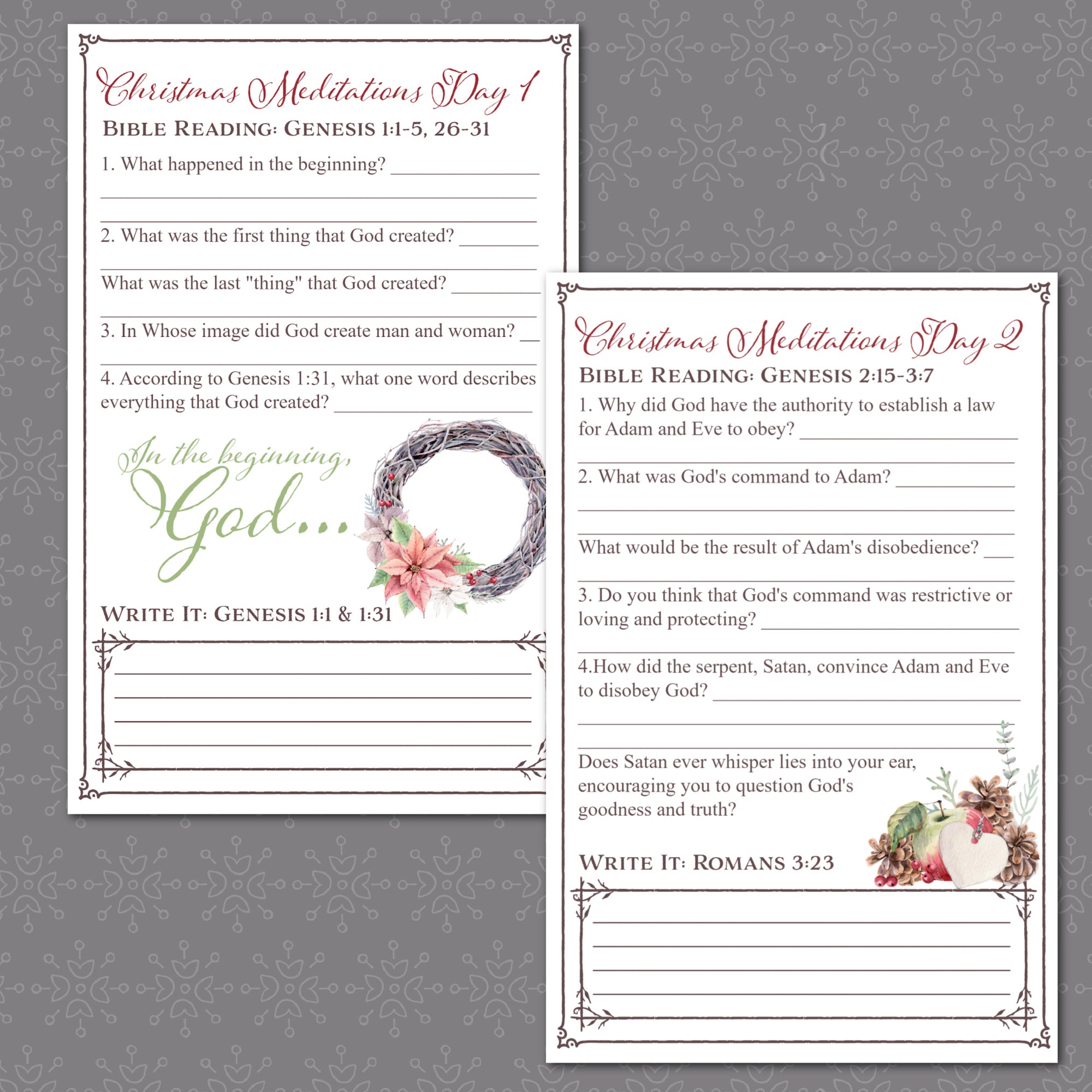 Christmas Meditations Women&