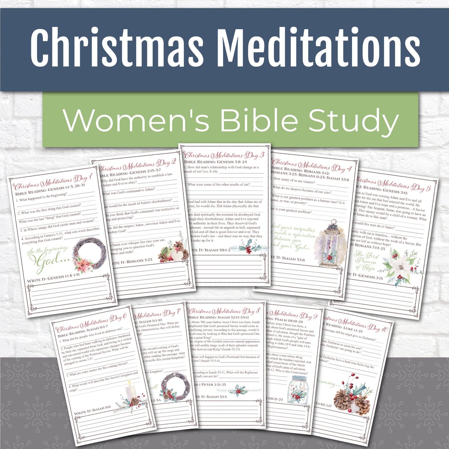 Christmas Meditations Women&