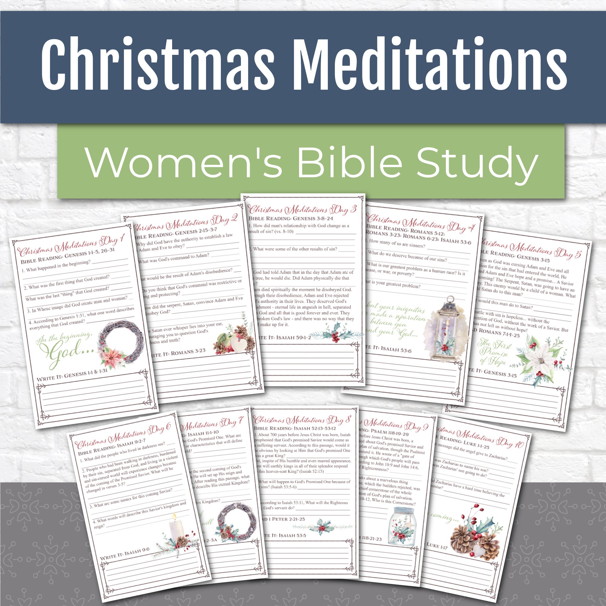 Christmas Meditations Women&