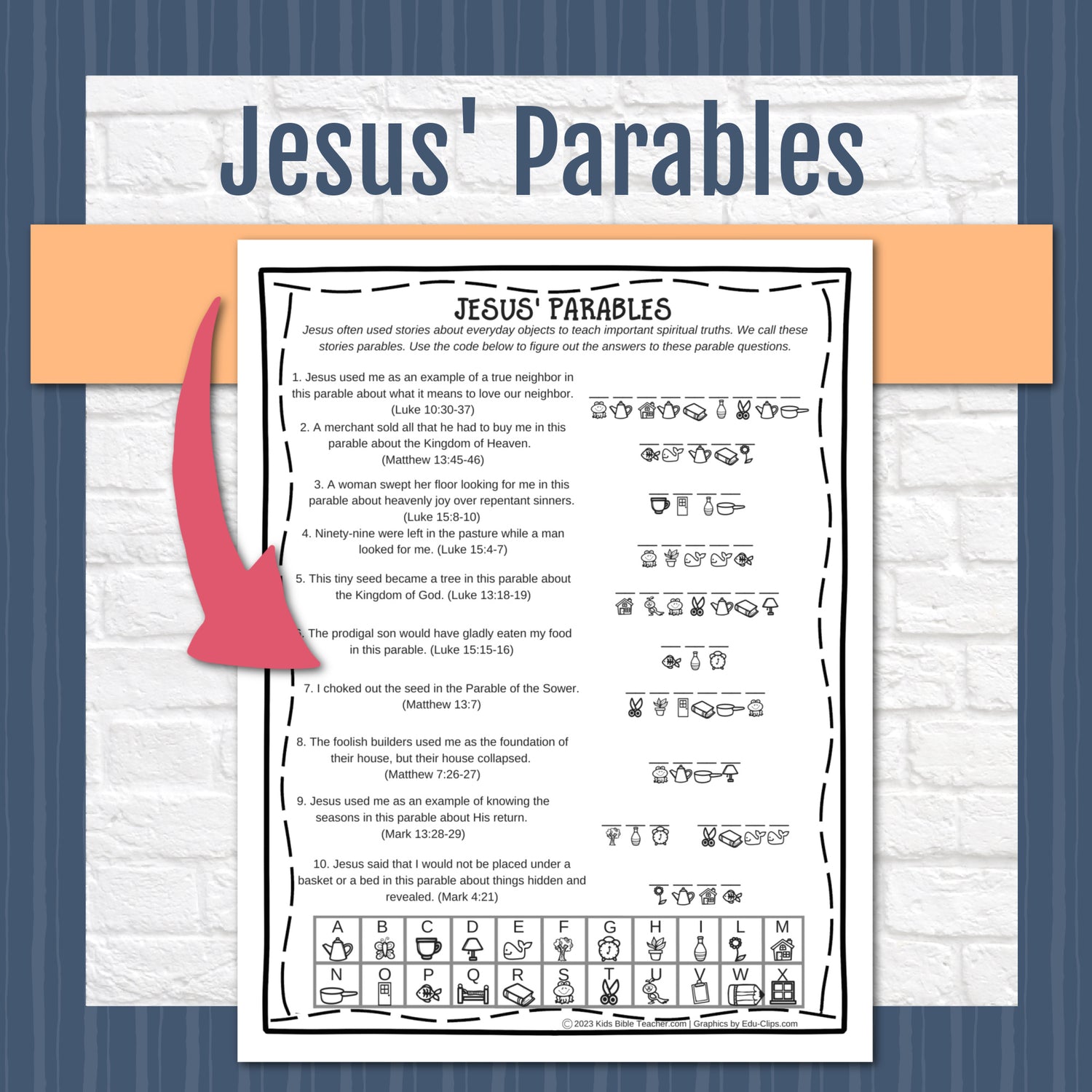 Life of Jesus Activity Pages