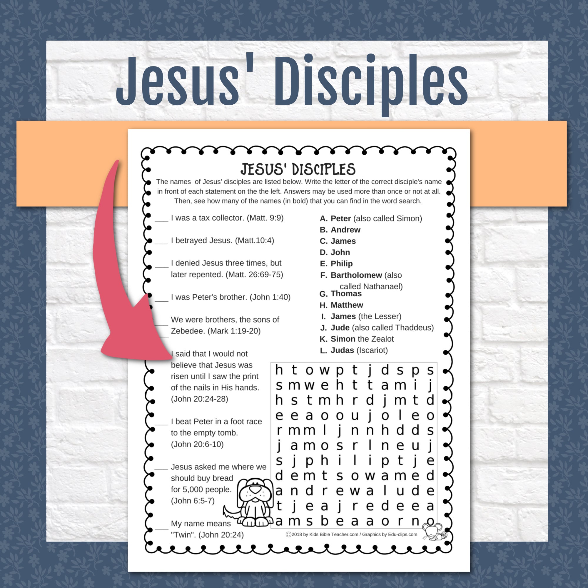 Life of Jesus Activity Pages