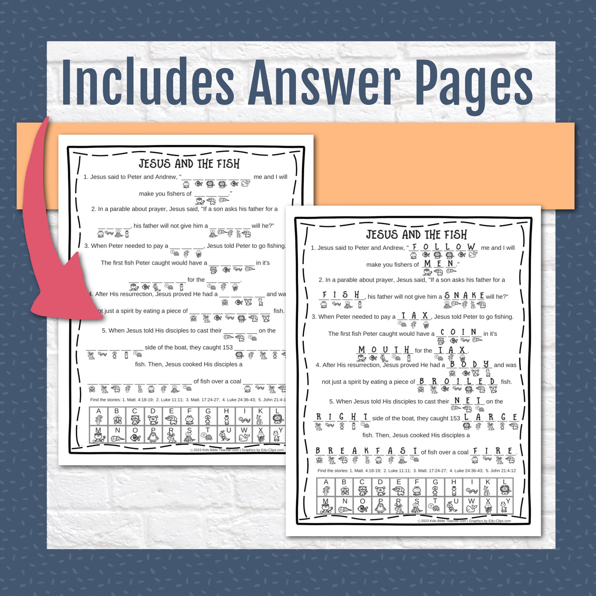 Life of Jesus Activity Pages