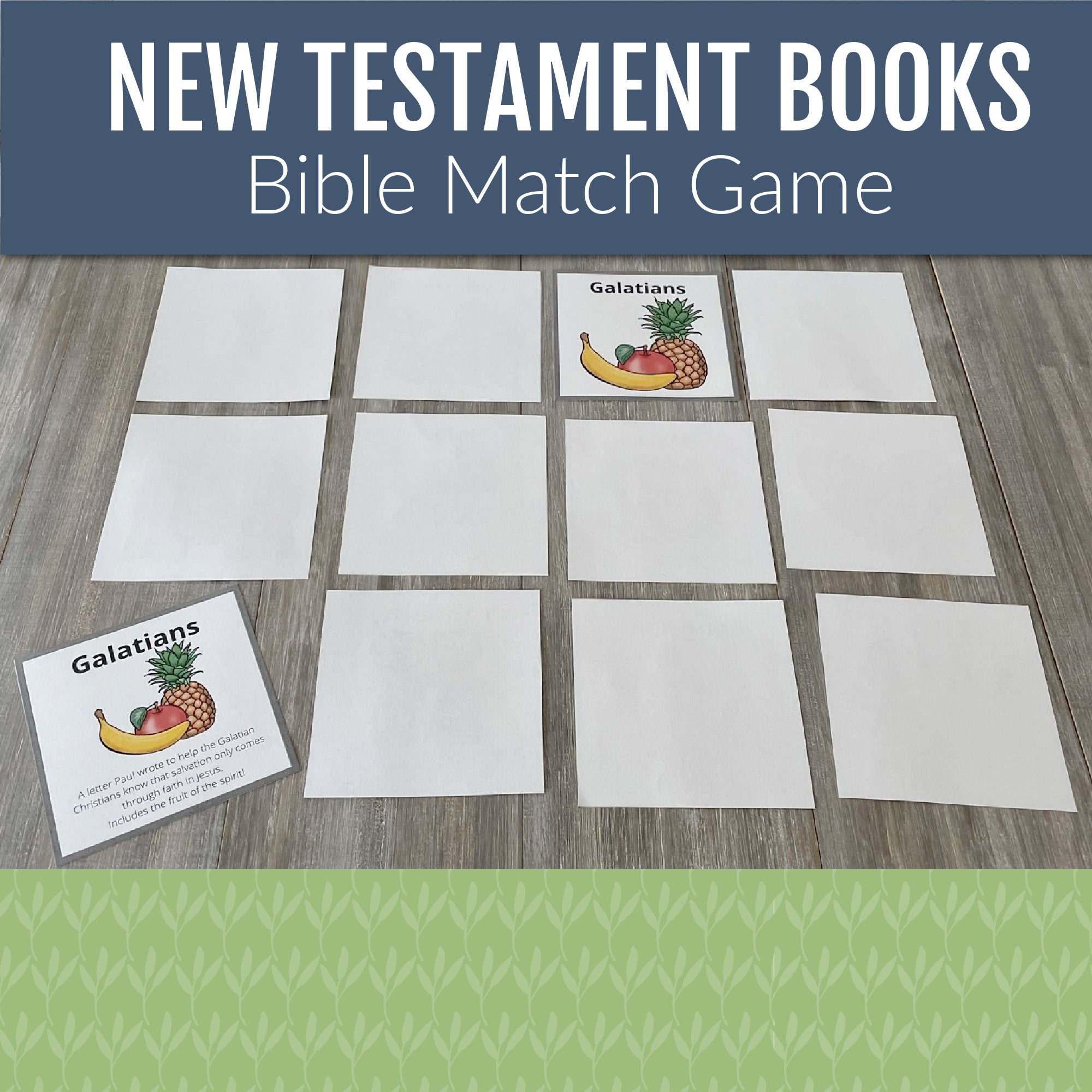 Books of the Bible New Testament Games Bundle