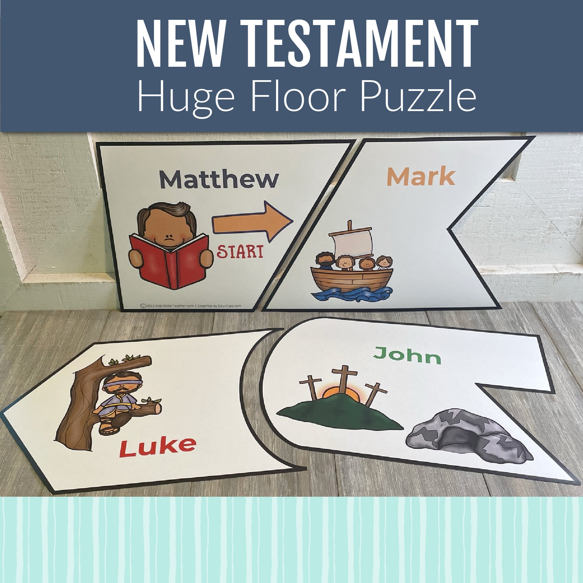 Books of the Bible New Testament Games Bundle