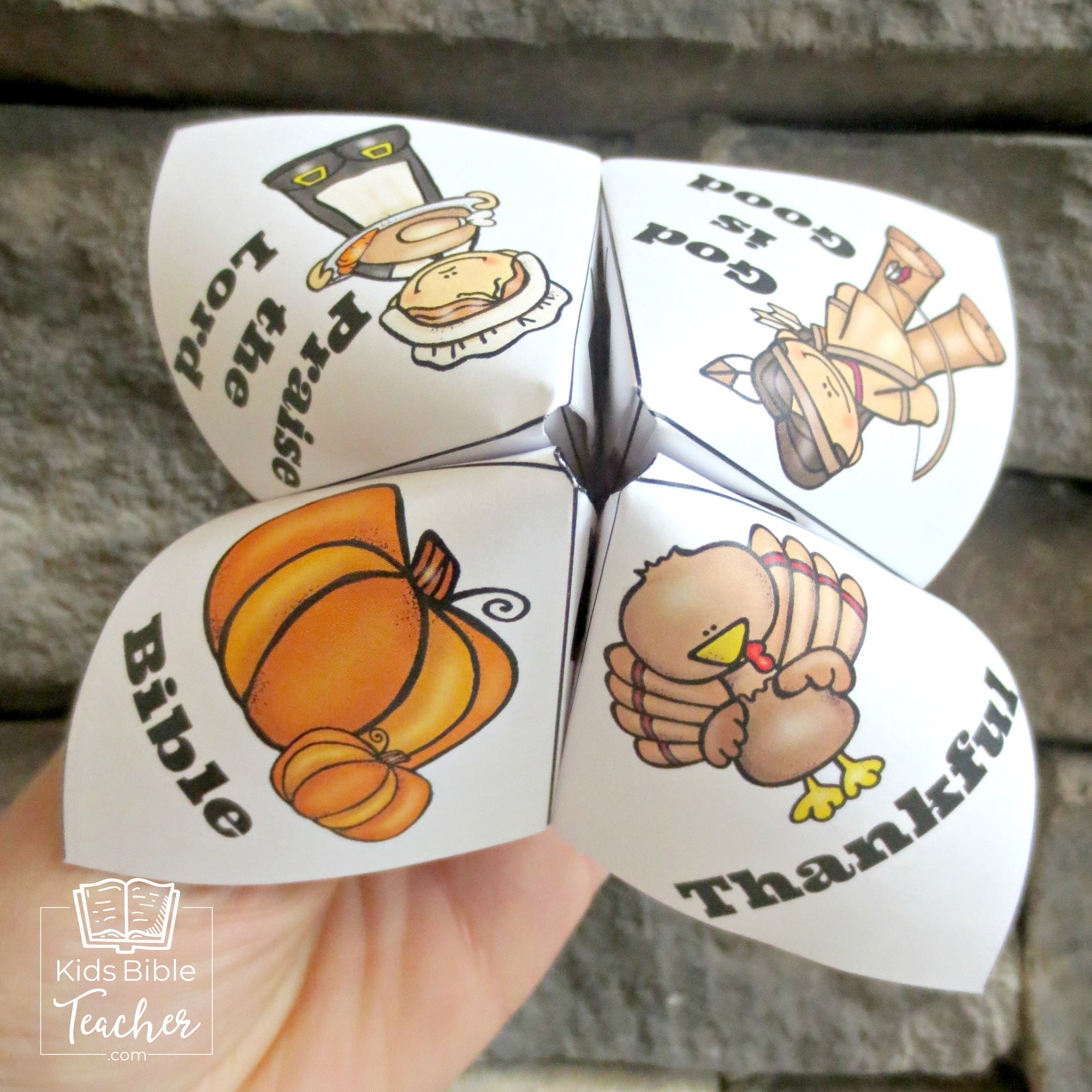 Thanksgiving Finger Puzzle Craft